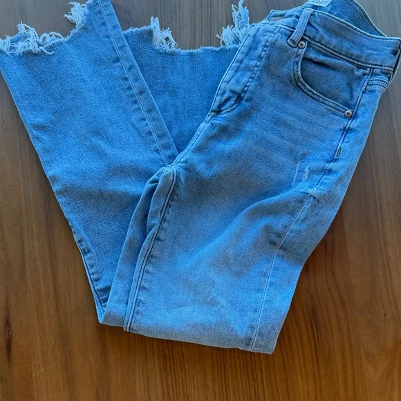 LOFT High Waist Flare Crop - Picture 3 of 5